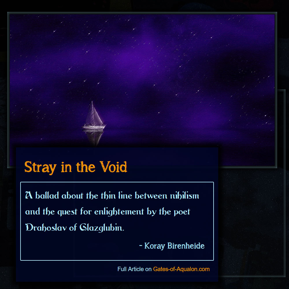 Stray in the Void